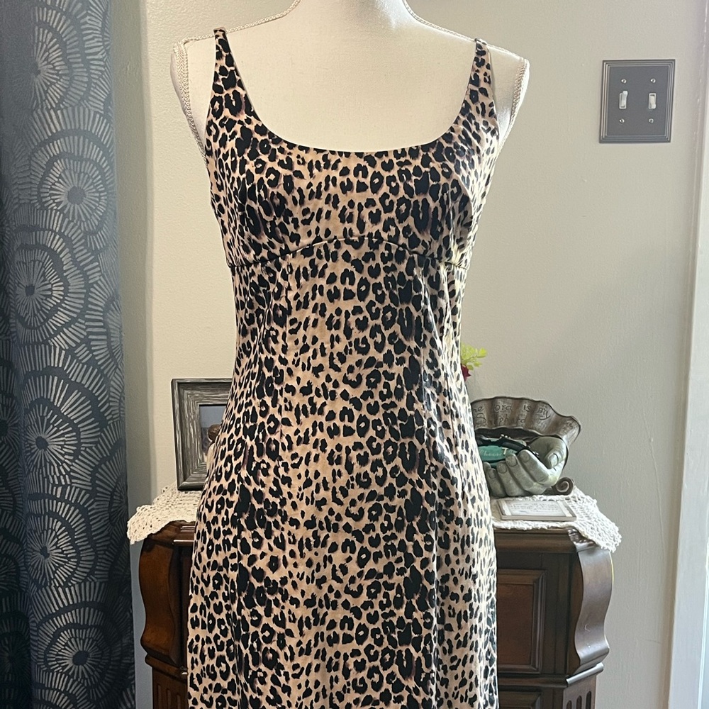Forever 21 Multicolored Slip Midi Dress